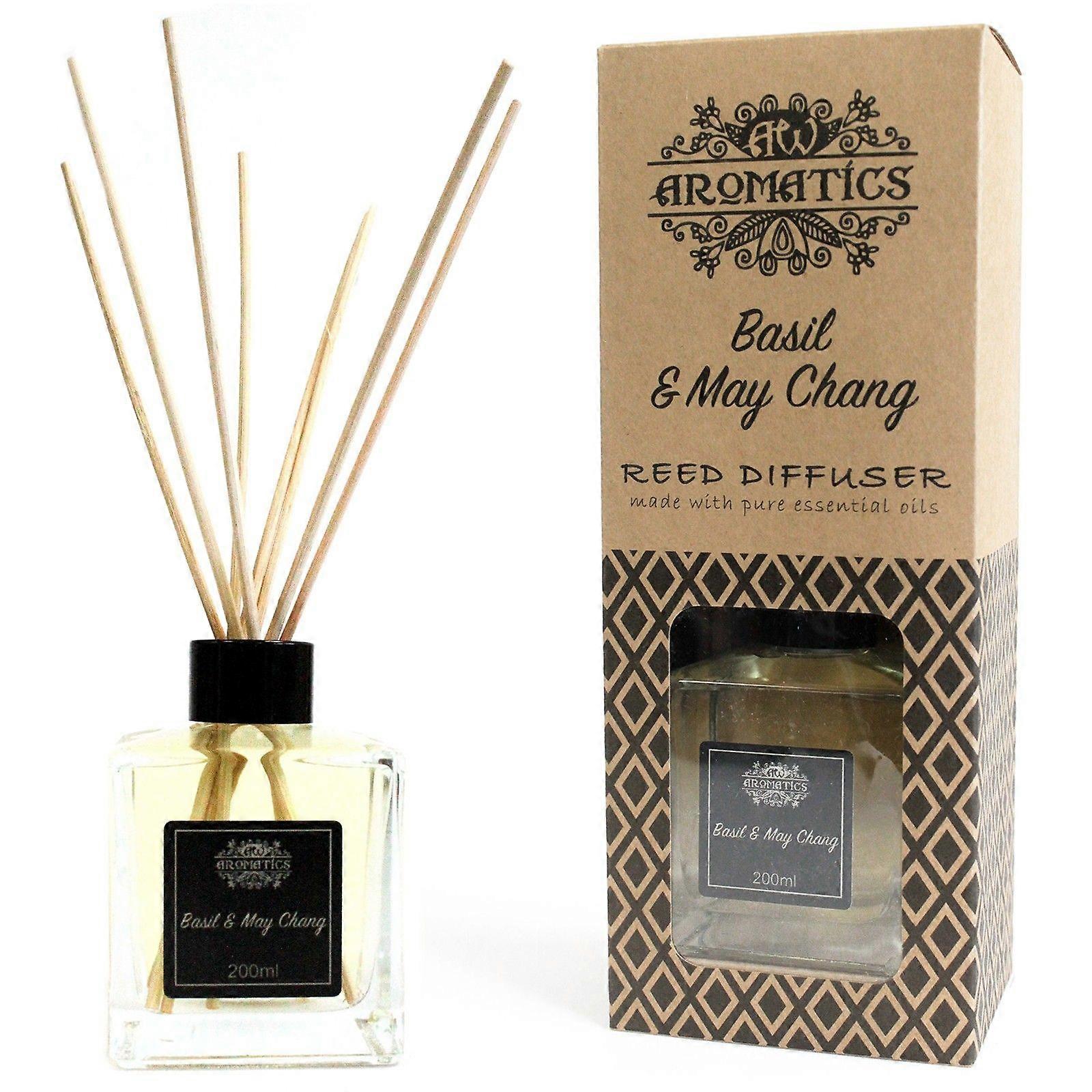 200ml Basil  Maychang Essential Oil Reed Diffuser X 1