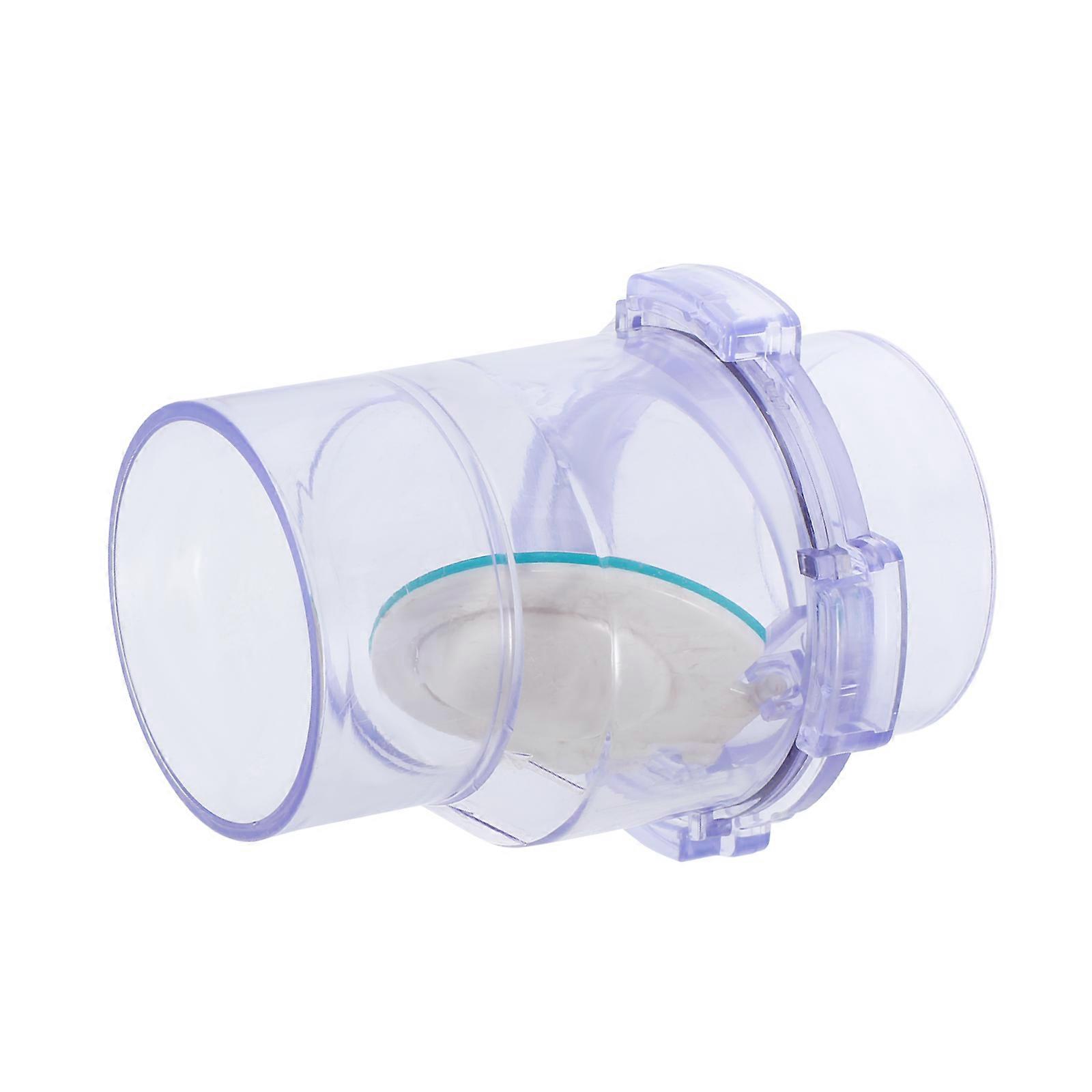 PVC Check Valve for Piping Systems Backflow -Way Valve Function 1Pack