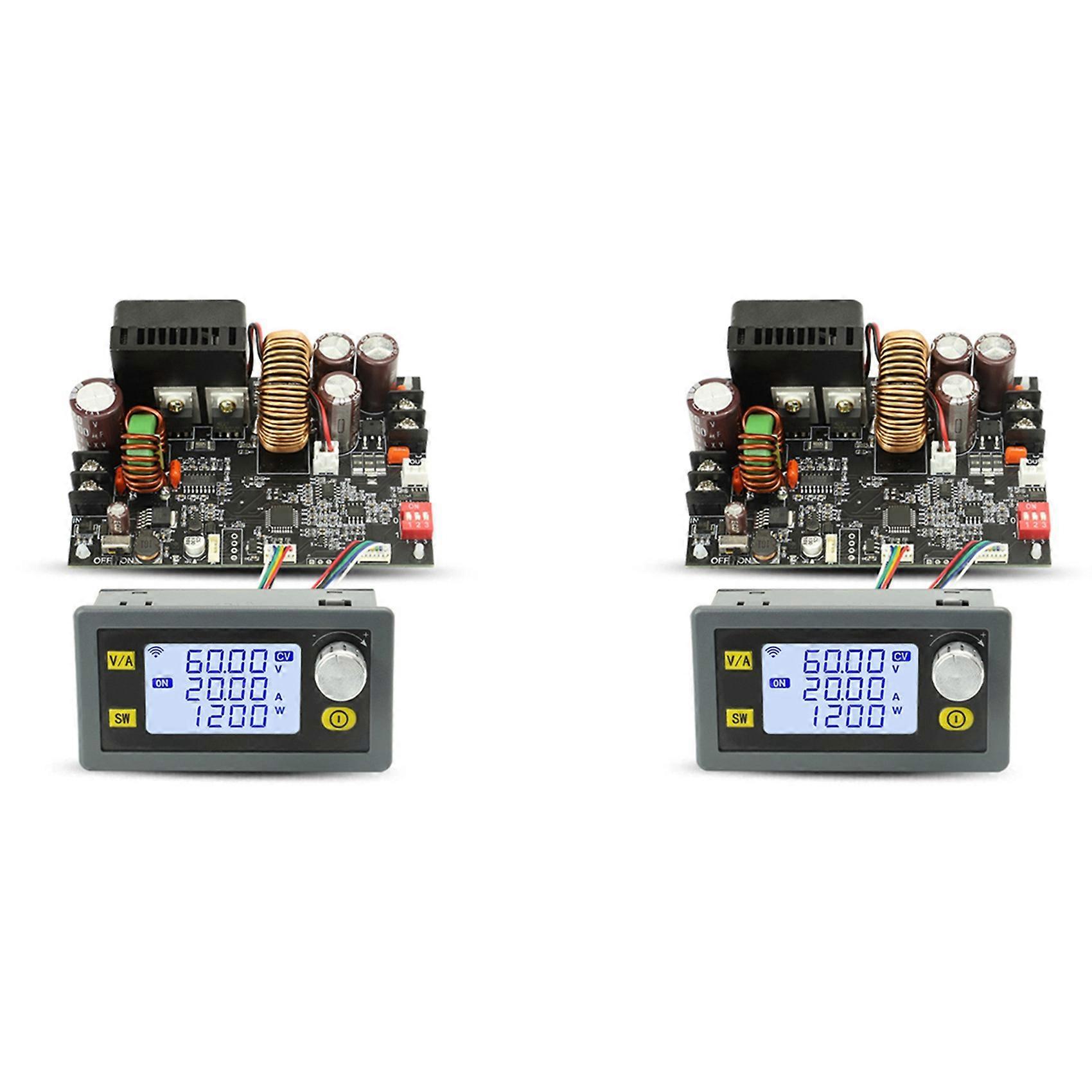 2X XY6020L CNC Adjustable Direct Current Stabilized Voltage Power Supply Constant Voltage and Current Step-Down Module,B