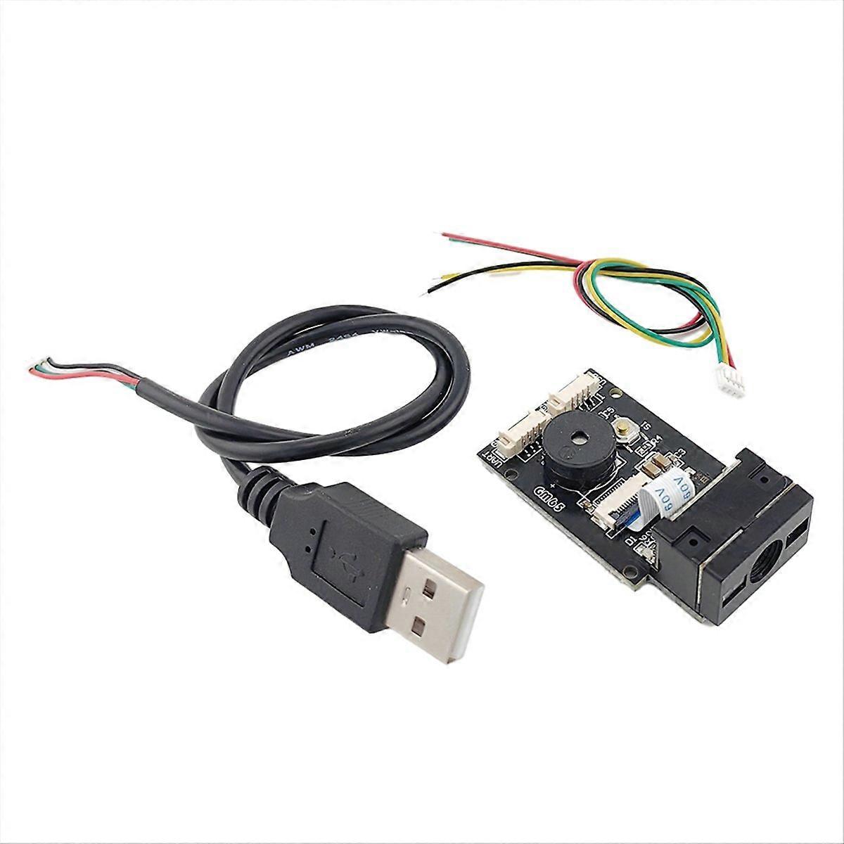  GM65 USB Wired Barcode Scanner 1D 2D Bar Code Reader Module