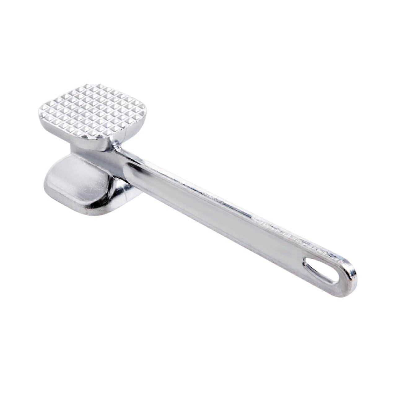 Heavy Duty Double Sided Meat Tenderizer Tool for Beef Chicken Pork with Comfort Grip Handle