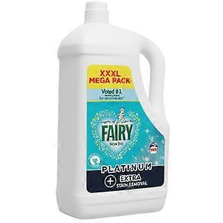 Fairy Non Bio Platinum Laundry Detergent with Extra Stain Remover 140 Washes