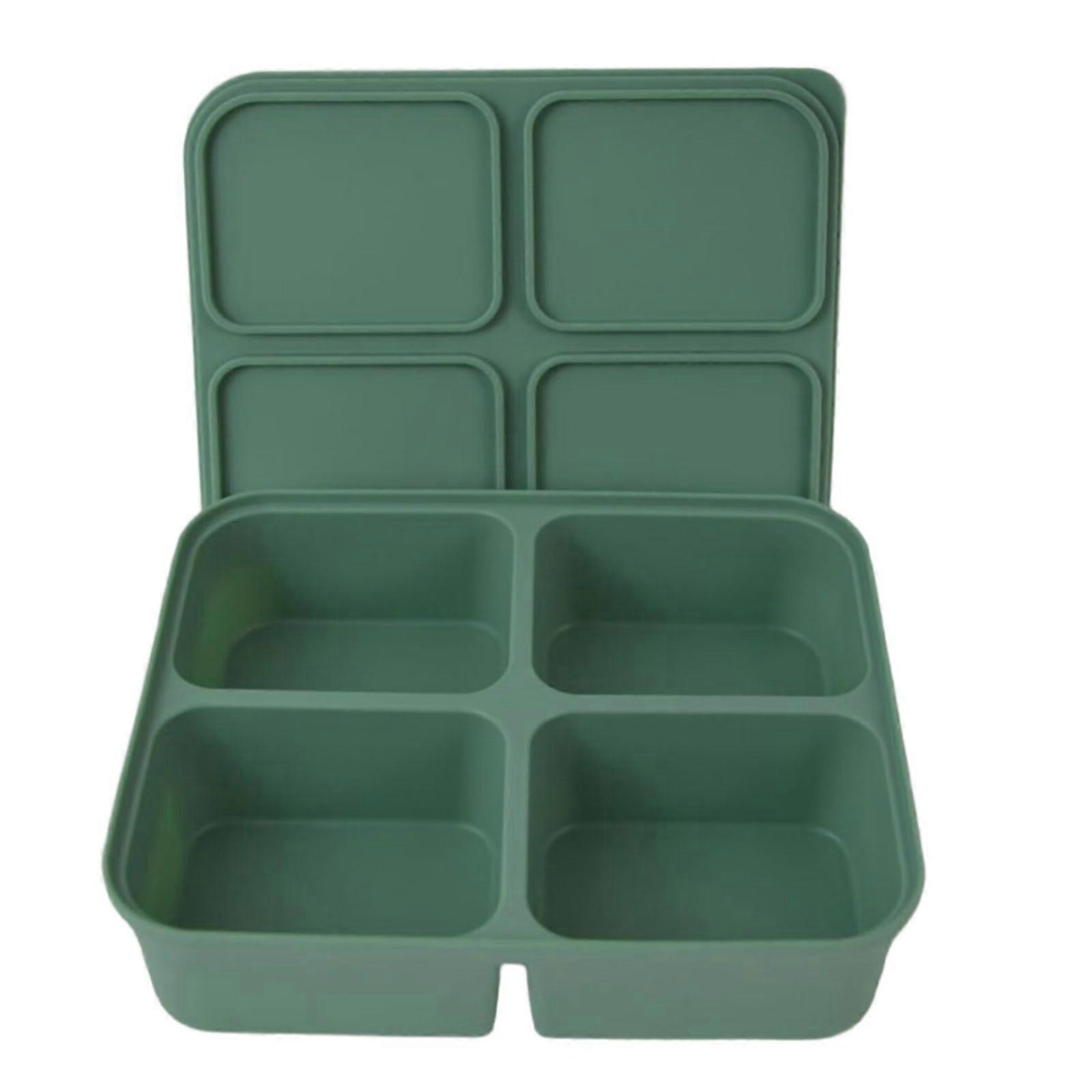 Silicone Ice Cube Tray with Lid for Easy Release and Odor Prevention Compact Freezer Storage