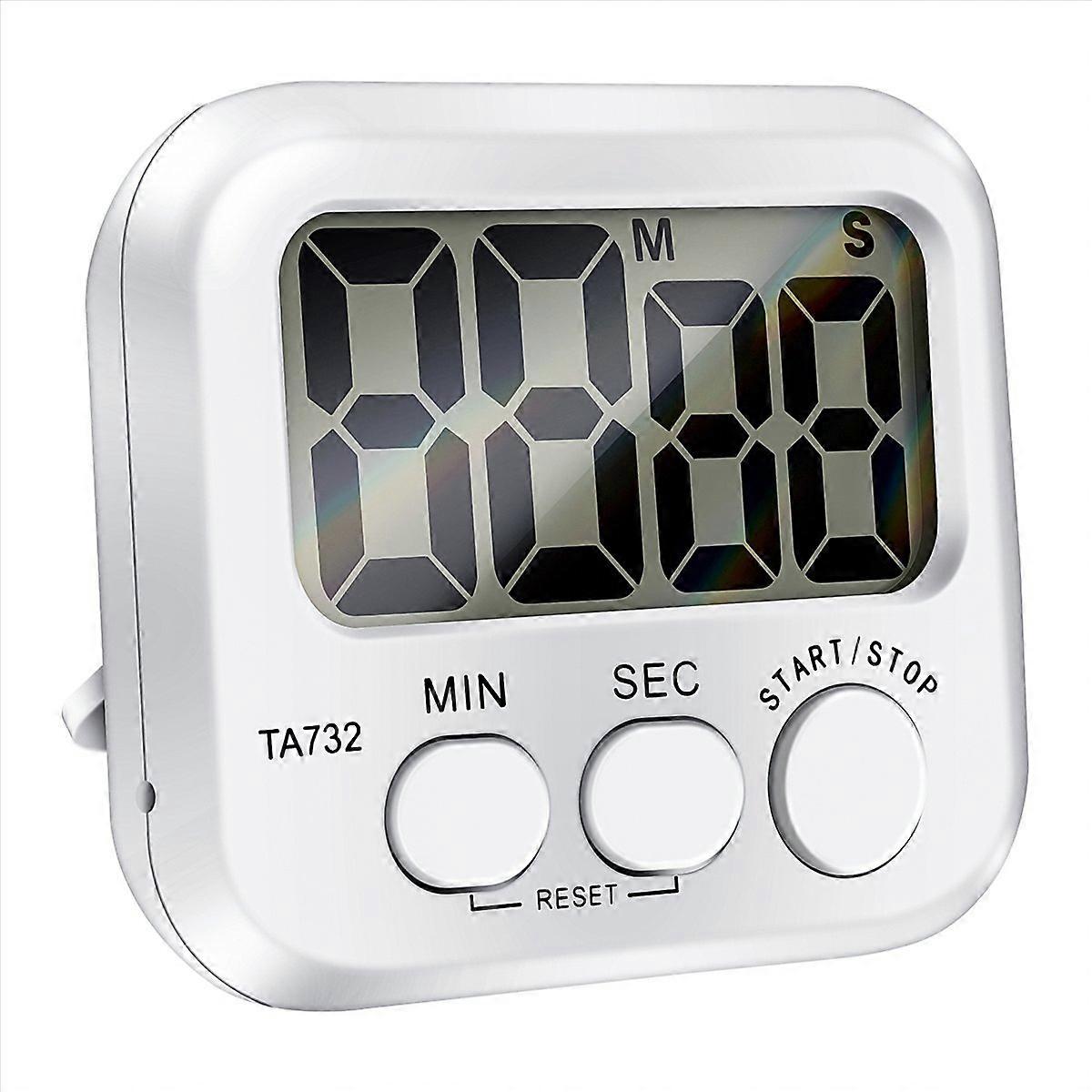 Digital Kitchen Timer, Large Screen Large Font Display,