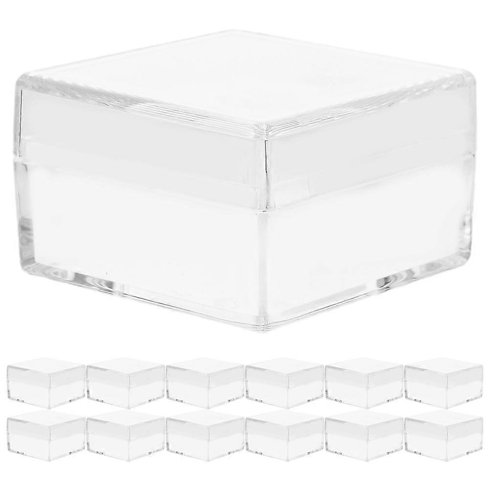 Transparent Plastic Box for Collectibles for Specimen Display 30Pcs