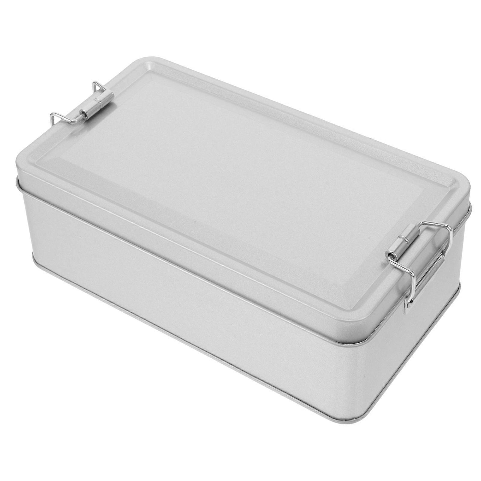 Cookie Box 2Pcs Empty Cookie Tin for Candy Or Gift Storage