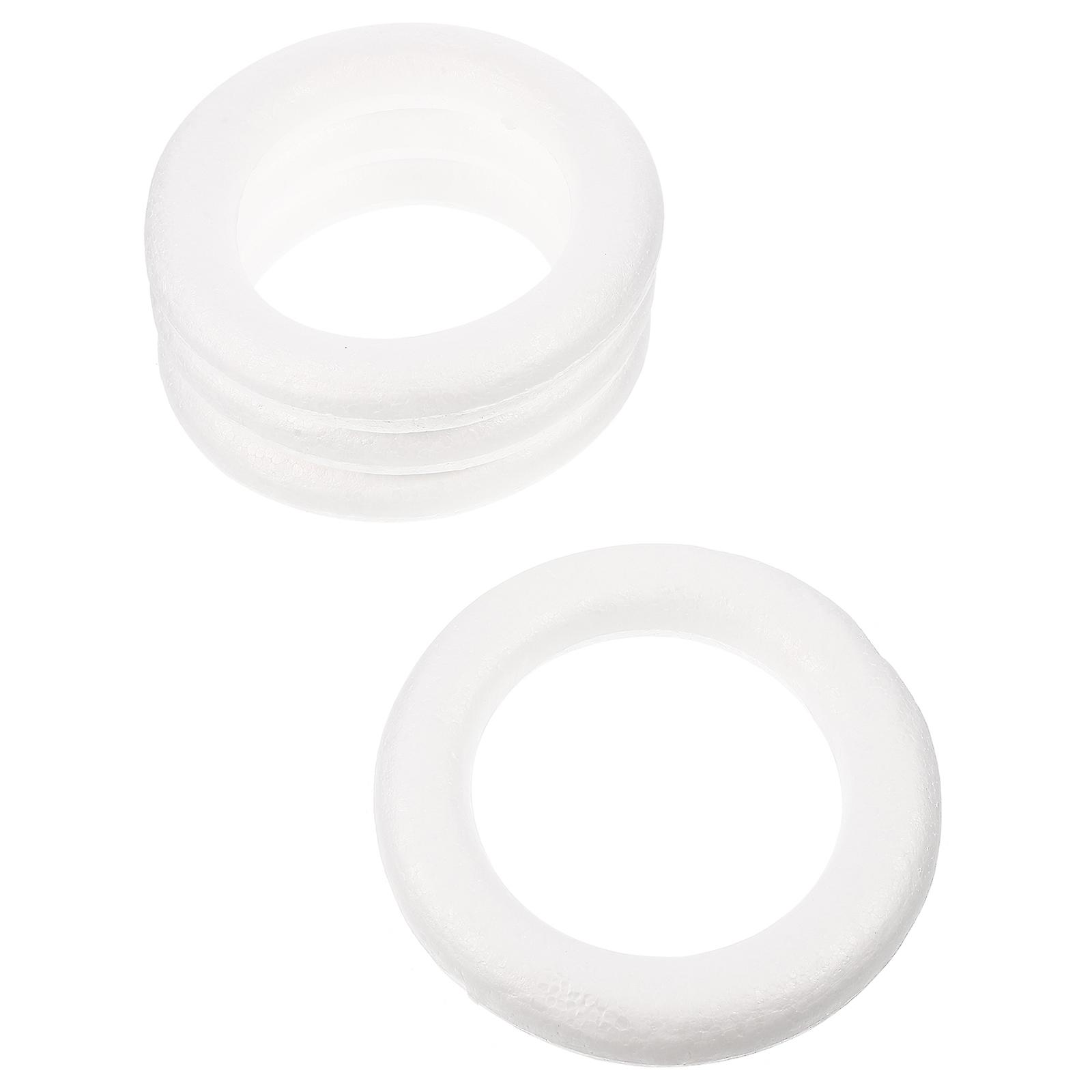 Creative Round Foam Rings For DIY Projects And Parent-child Activities 14.5X2.5cm 40Pcs