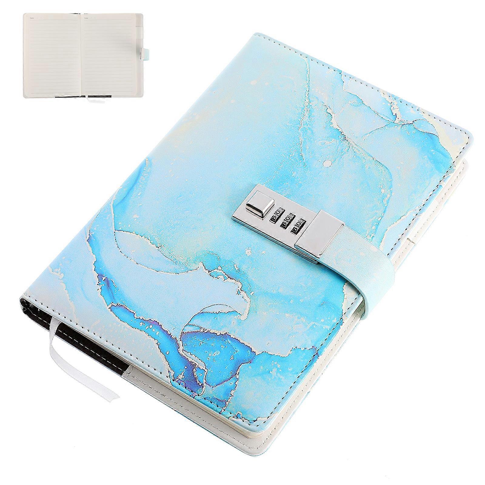 Password Locked Journal Notebook for Writing 4Pcs Cover