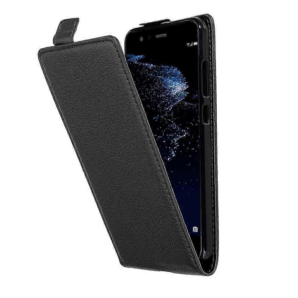 Huawei P10 LITE Flip Cover - med tekstureret overflade