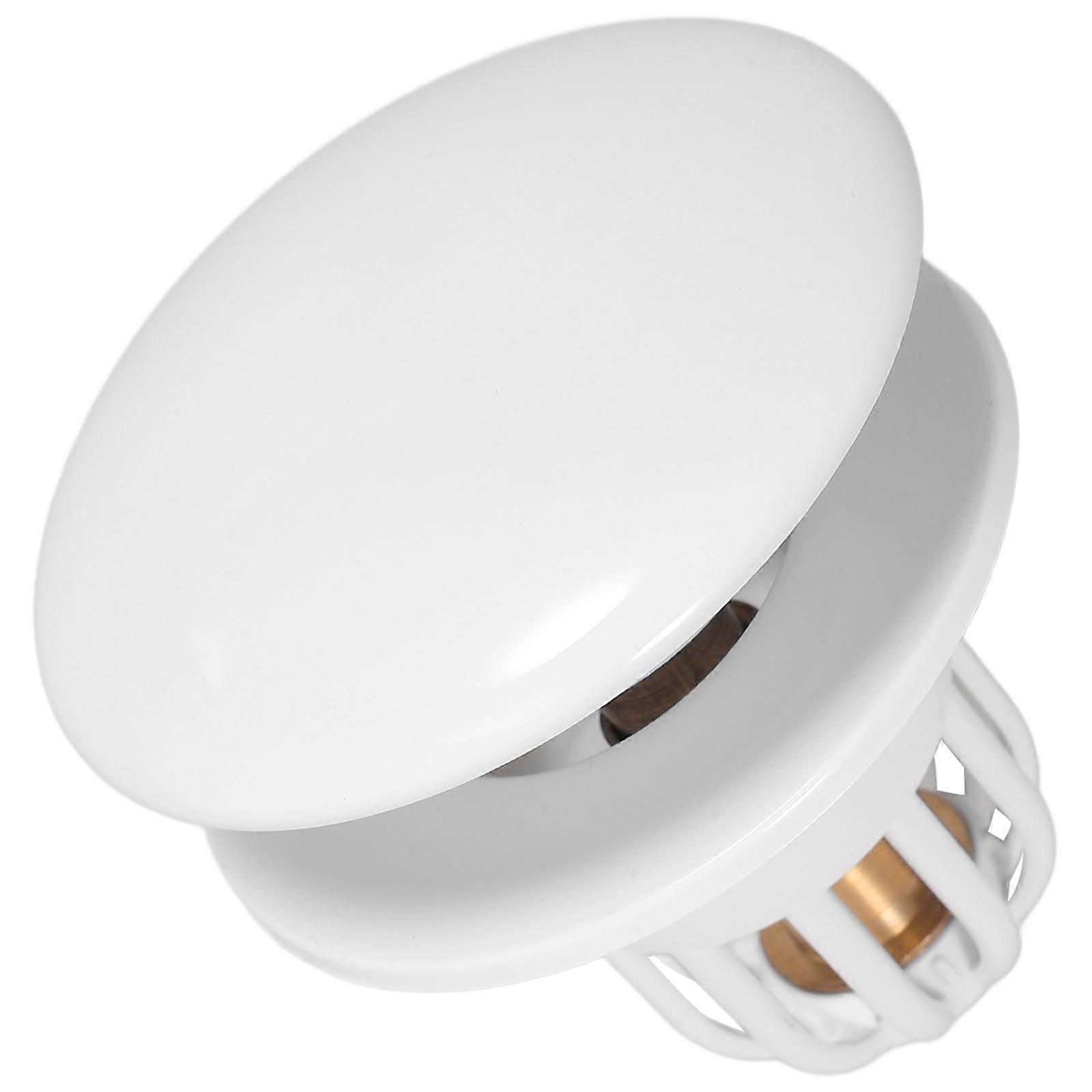 Durable Bathroom Sink Stopper Ceramic Drain Plug with Press Function