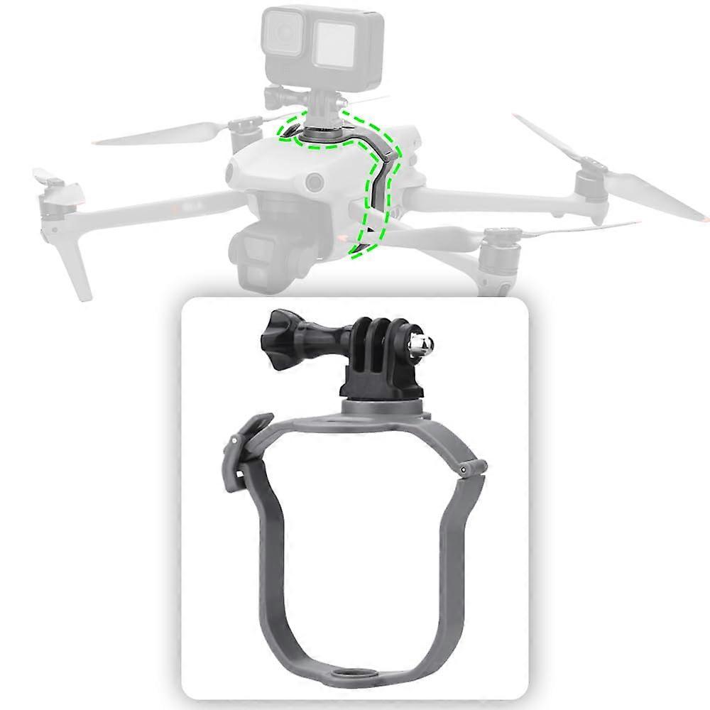 MultiAngle Mount with 1/4 Screw for DJI Air 3, Action Cameras and Strobe Light Holder