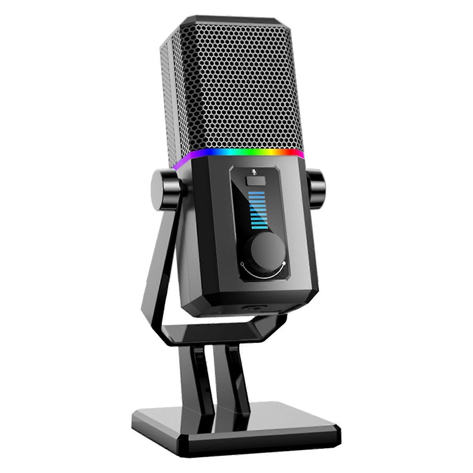 Studio USB Mic Adjustable USB Microphone 20Hz20KHz Noise Cancelling For Podcasts And Game Streaming