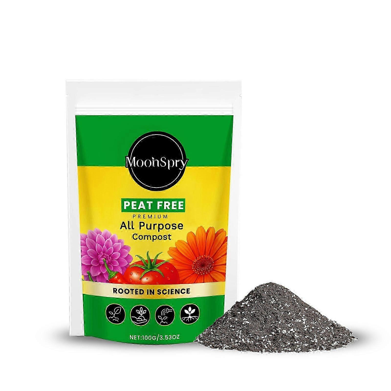 Lightweight Nutrient-Rich Potting Soil for Indoor Plants & Succulents  Easy, Breathable, Promotes Root Growth