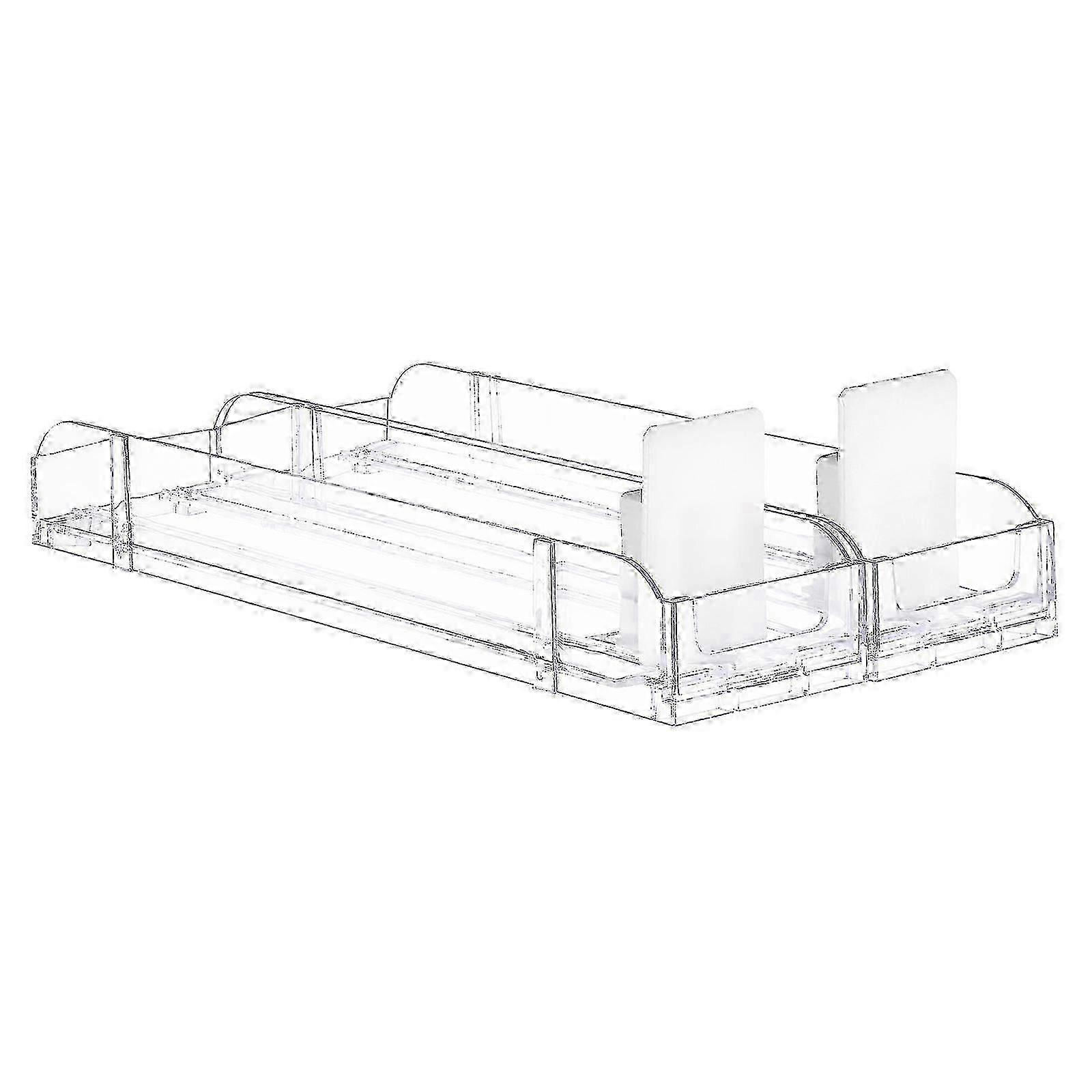 10pcs Acrylic Auto-push Cigarette Showcase Cigarette Display Racks Automatic Cigarette Holder