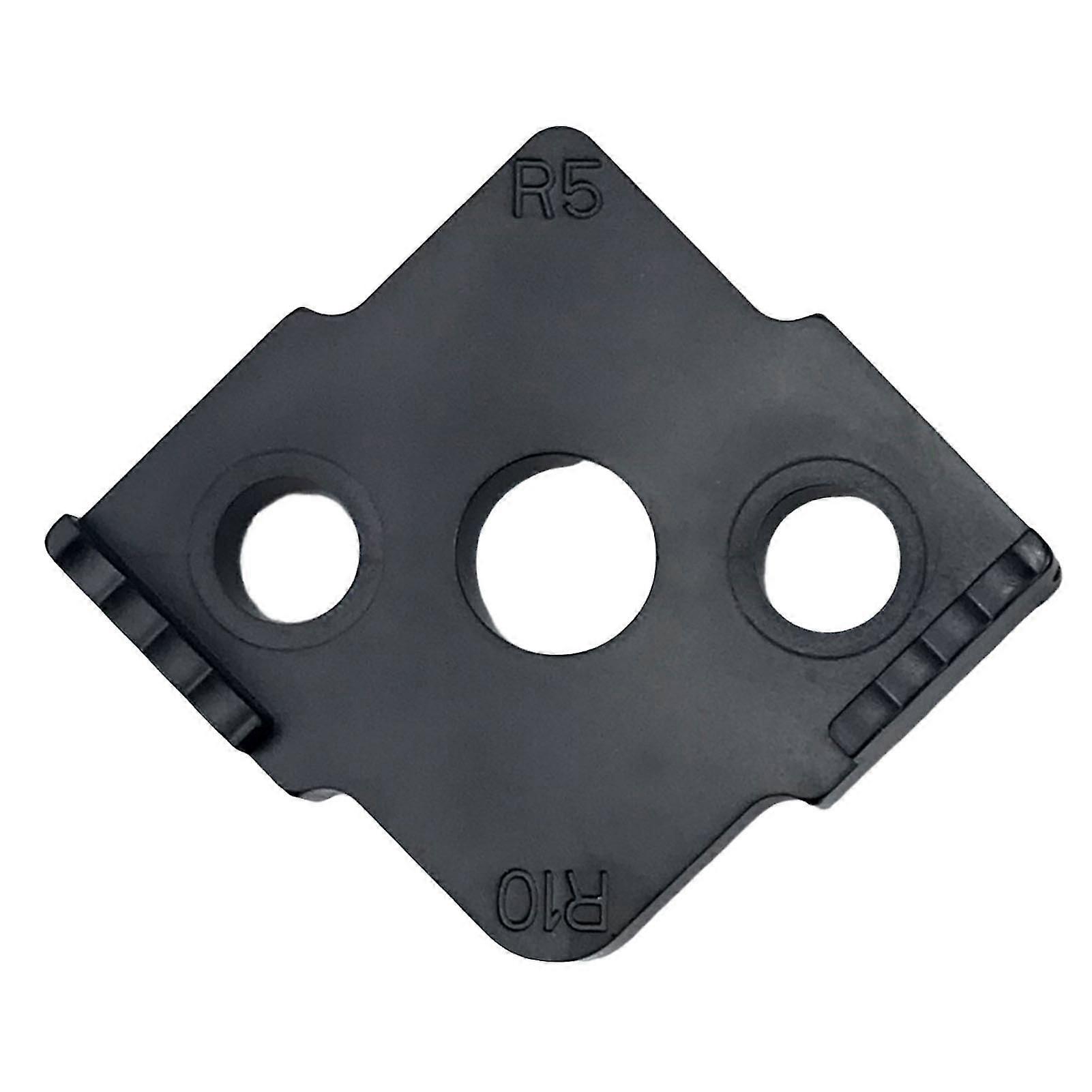 Router Template R Angle Semi-circle 3 Holes High Accuracy Labor-saving Abrasion Resistance Arc Router Locator For Carpentry