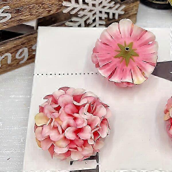 Artificial Hydrangea Flower Heads, 20/40 Pieces, Suitable For Creative Projects