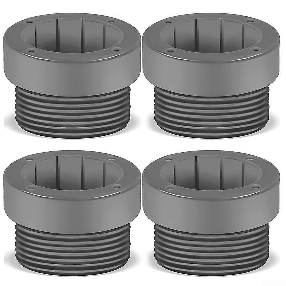 Umbrella Stabilizer Kit with Windproof Pole Support for Outdoor Stand, 3/4 Inch Thread Adapter, Grey