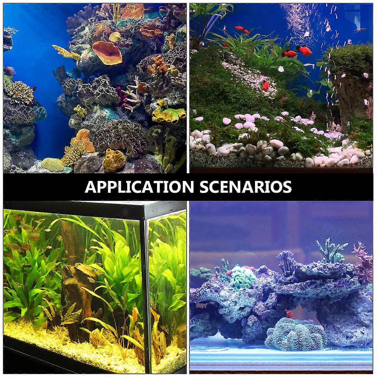 Assorted Color Glow in The Dark Night Pebbles for Decorating 70Pcs Set