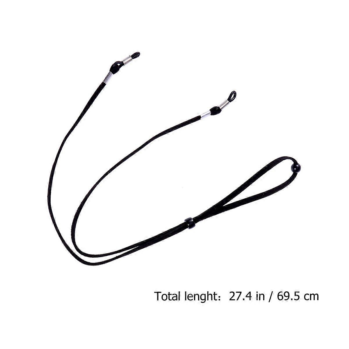 Eyeglasses Holder for Fixation Durable Glasses String Black