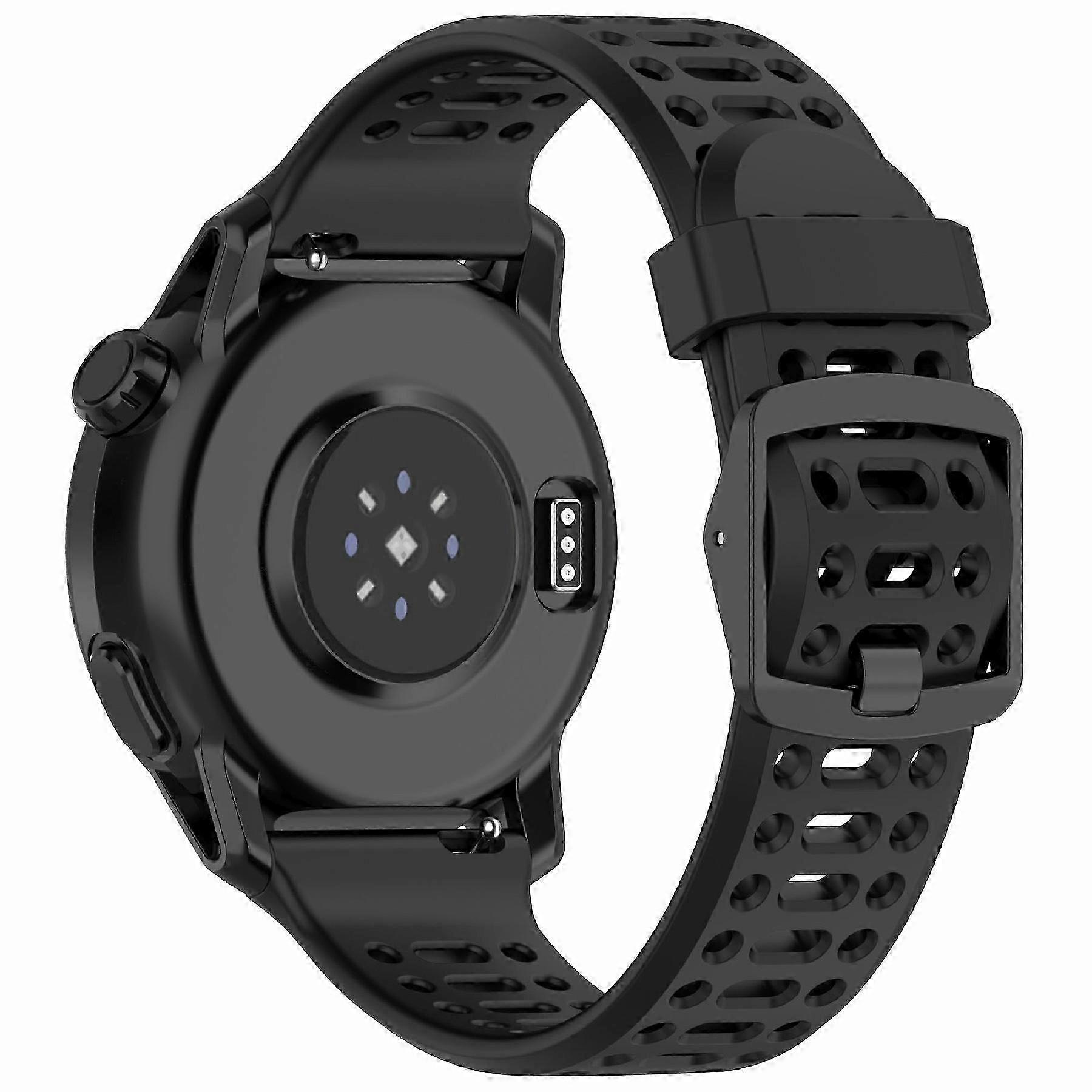 20mm Watch Strap for Coros Apex 2, Solid Color Silicone Replacement Band