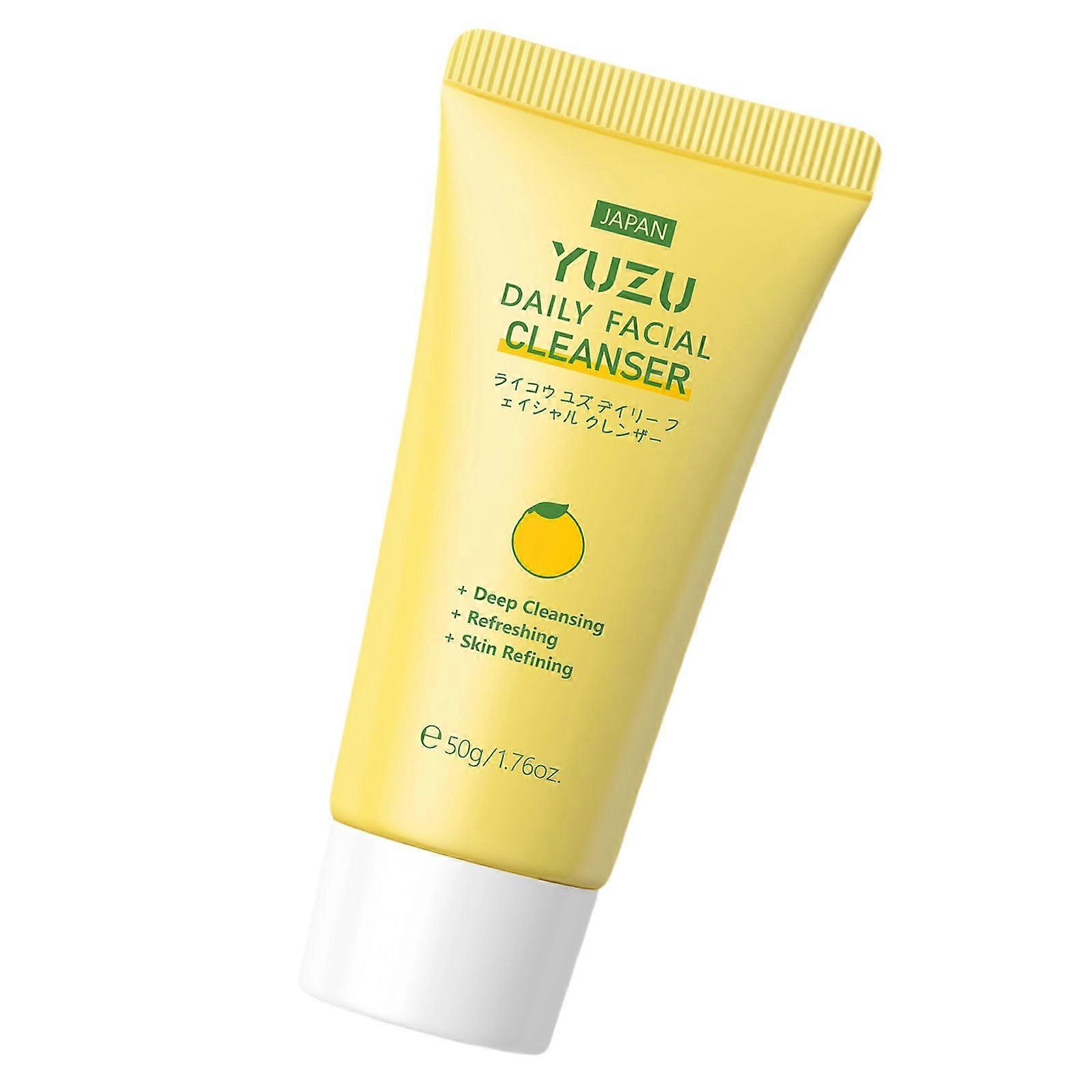 Grapefruit Face Cleanser Deep Cleansing Hydrating Gentle Formula for Multiple Skin Types 50g
