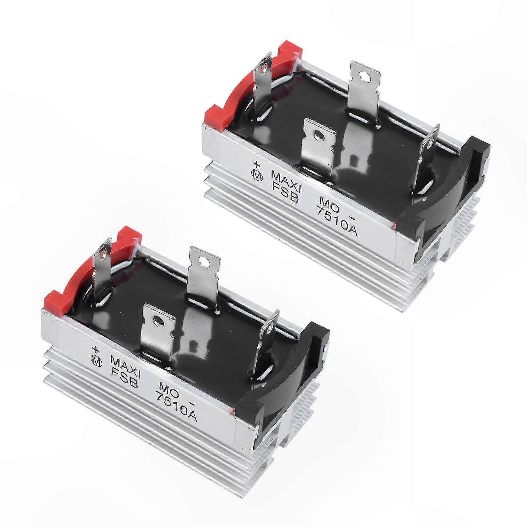 Single Phase Rectifier Diode with Dual Aluminum Heatsink Base, 75A 1000V