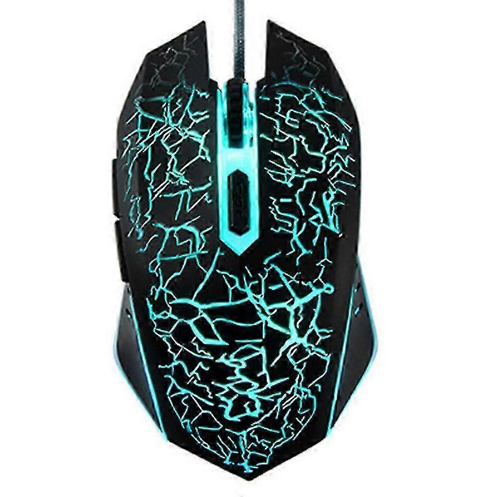 Wired Mouse With Rgb Backlit,usb Optical Computer Mice With 4 Adjustable