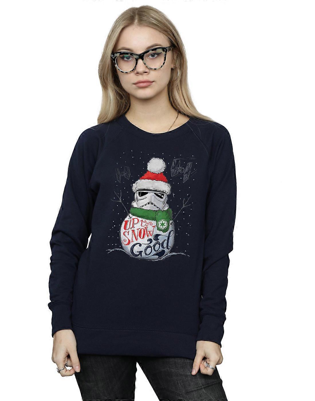 Star Stormtrooper até Wars feminino neve bom moletom