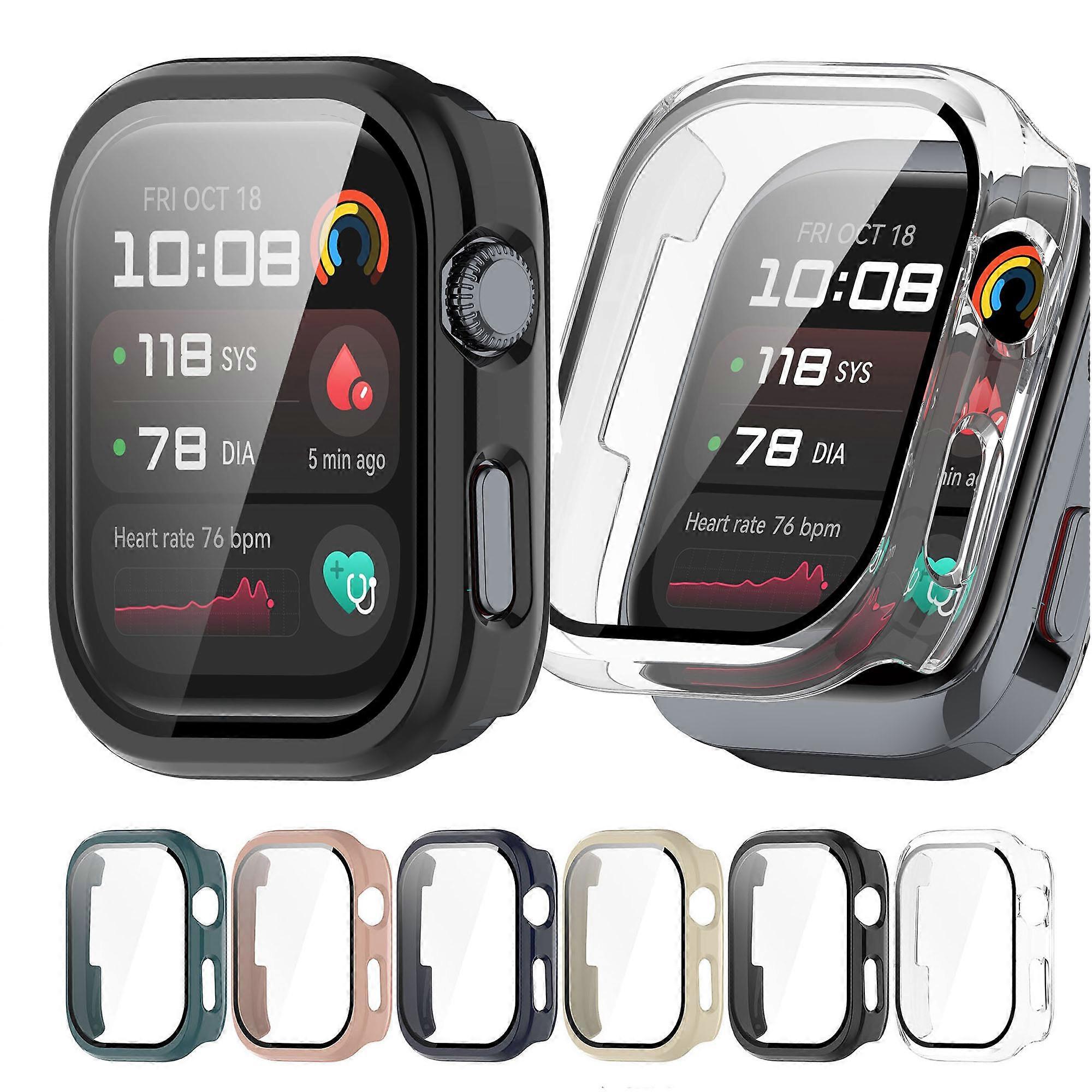 PC+Glass Protective Case For Huawei Watch D2 Full Screen Protector Shell Bumper Cover