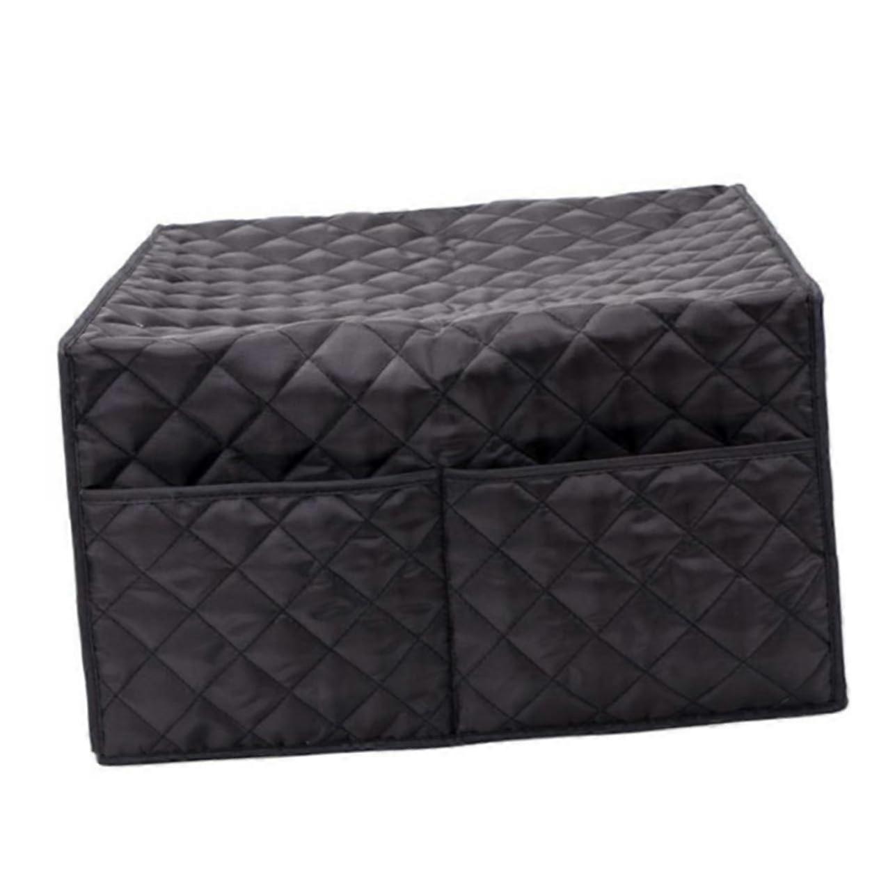 Microwave Oven Cover with Pocket, Scratch Resistant Dustproof Protector, Foldable Kitchen Use