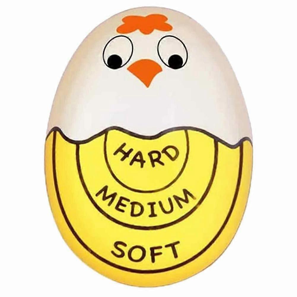 Egg Timer with ColorChanging Heat Sensor, Reusable Doneness Indicator for Hard Boiled Eggs