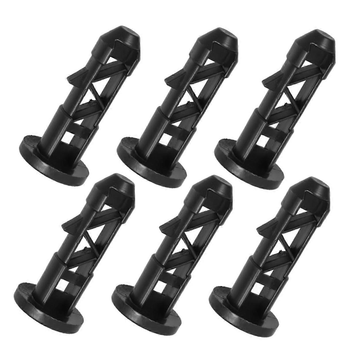 6pcs Garbage Can Lid Lock Clips, Tool Wheelie Bin Buckle for Secure Outdoor Trash