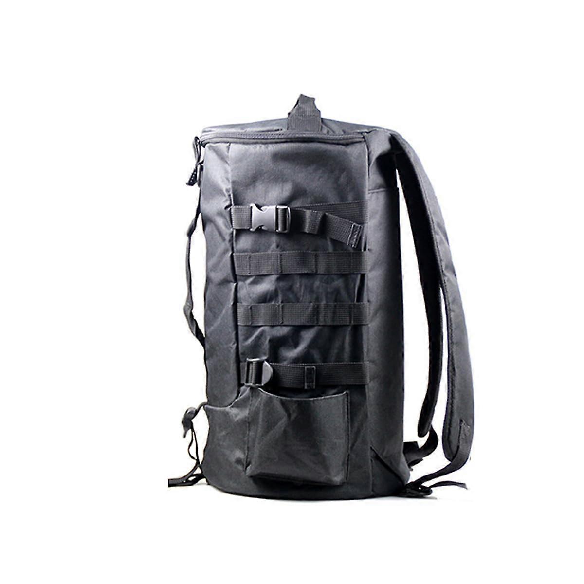 Fishing Backpack with Large Capacity Storage, Waterproof Tackle Bag with Rod Holders for Camping