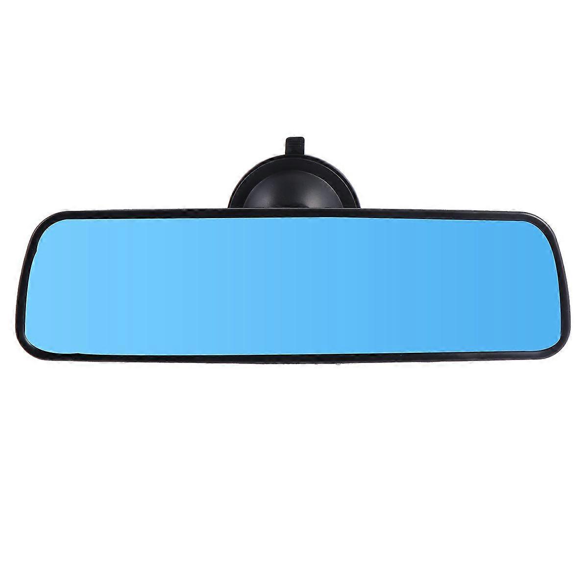 Wide Angle Car Flat Rearview Mirror Suction Cup Type Powerful Interior Mirror