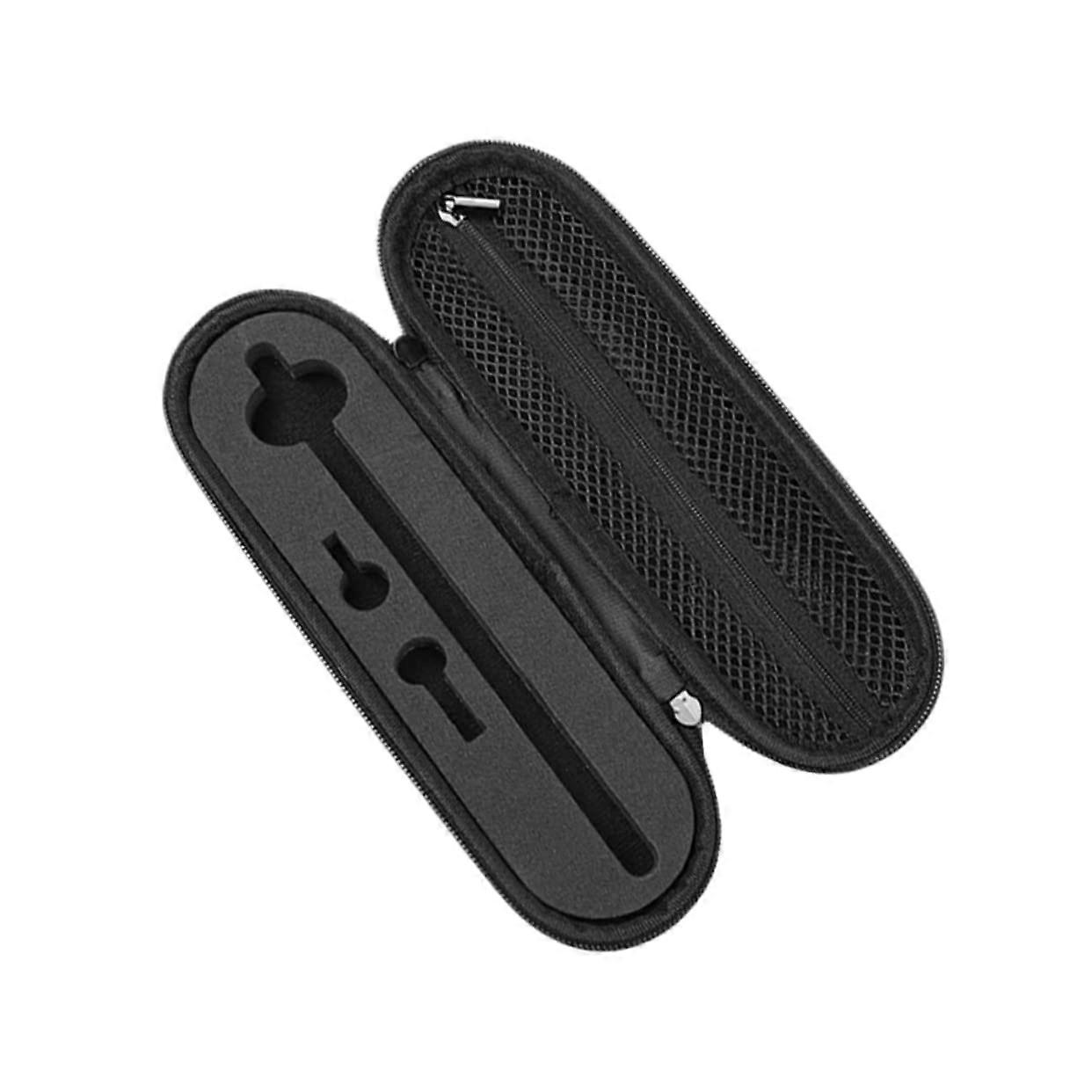 Stylus Pen Case with Removable Sponge Insert and Mesh Pocket, Compact DualCompartment Holder