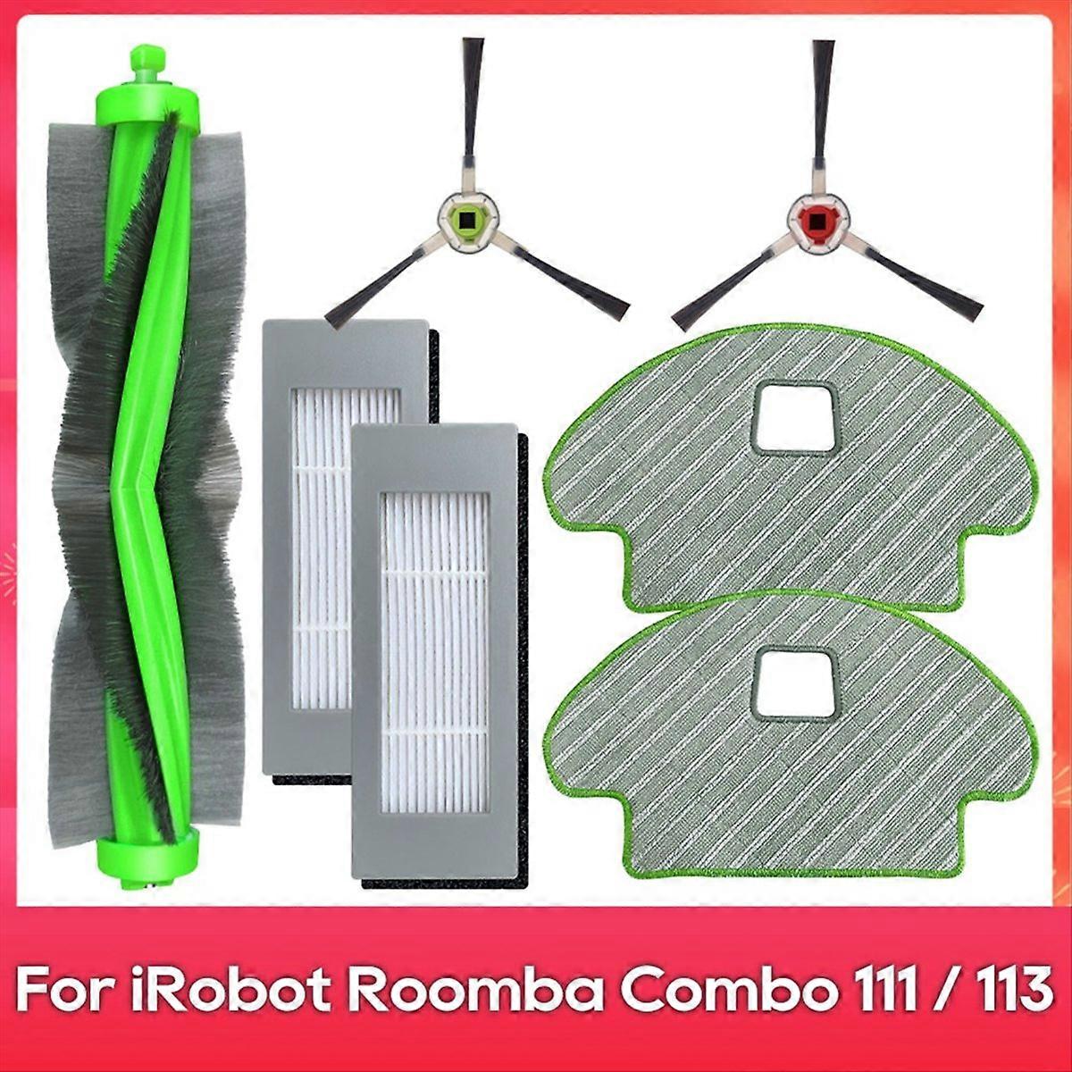 Main Side Brush and HEPA Filter for Romba Combo