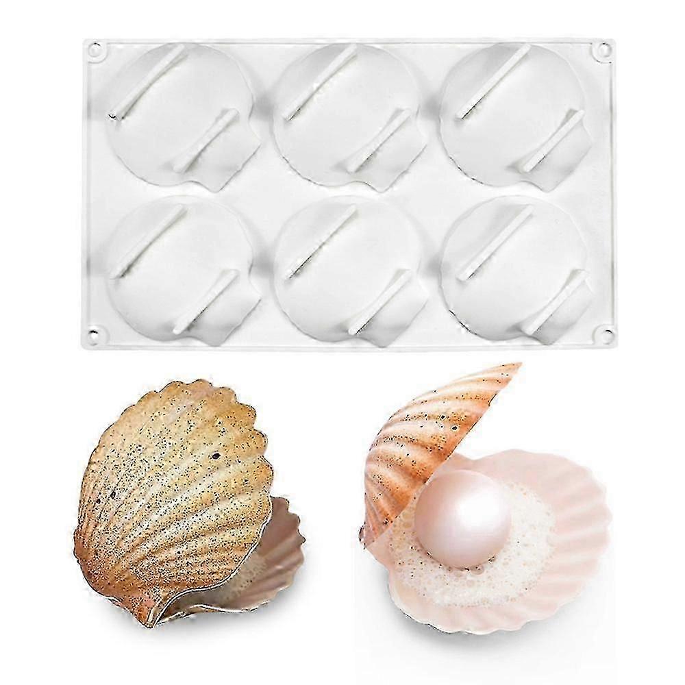 Cake Mold Shell Shape Silicone Baking Biscuit Mold DIY Baking Tray Mold Kitchen Accessories