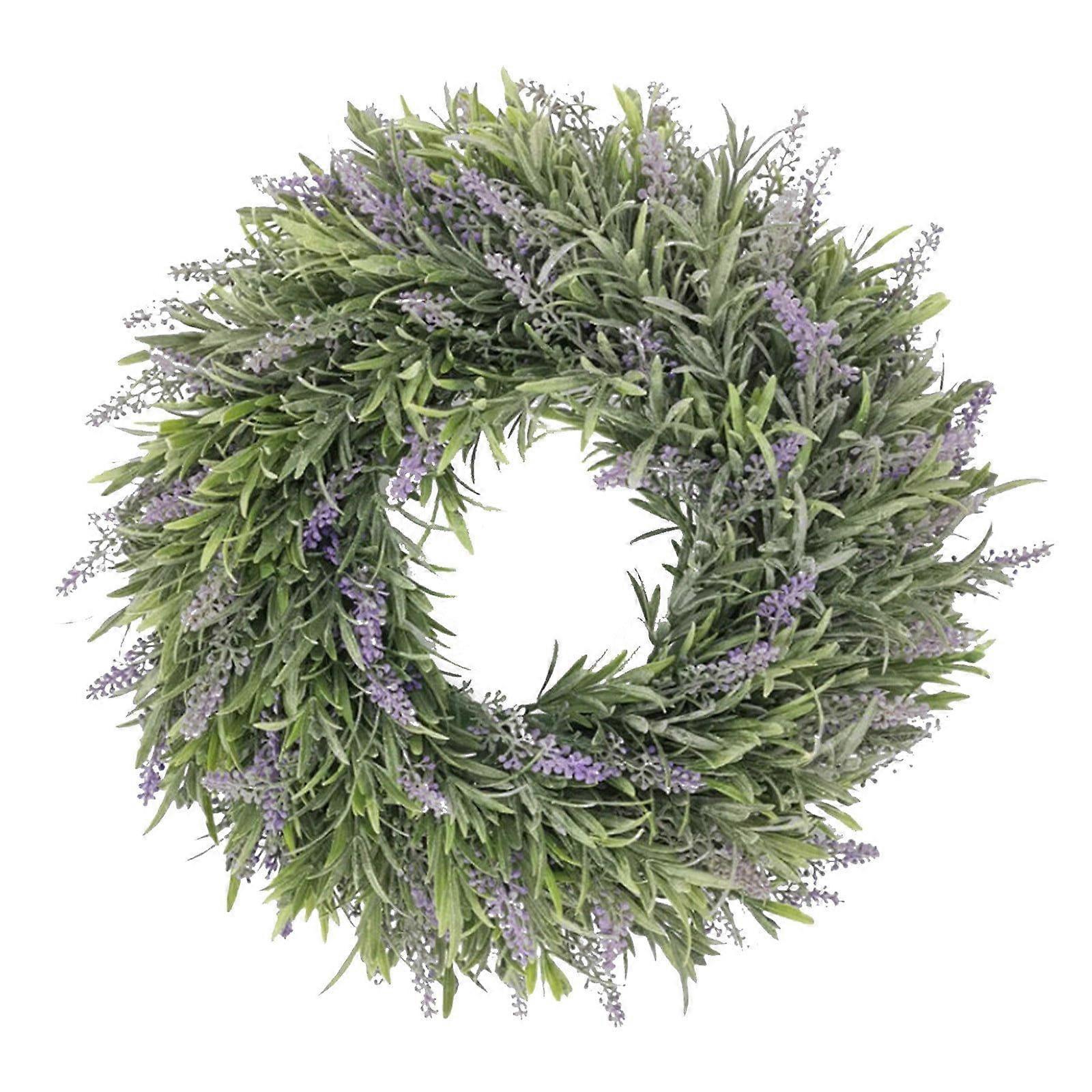 Easter Basket Stuffers Decoration Lavender Simulation Garland Ring Field Pendant