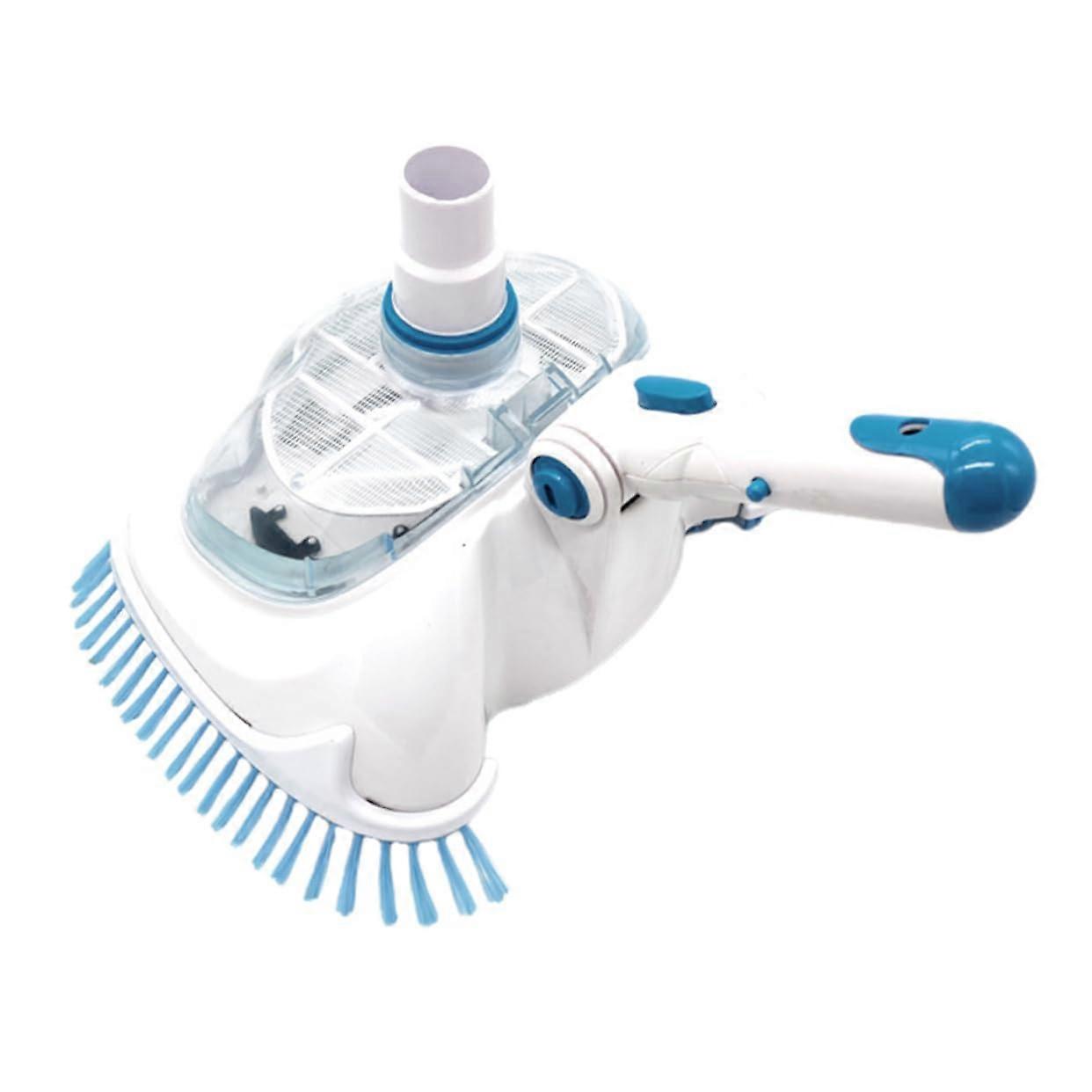 Professional Pool Vacuum Brush Head with Quick Clip Attachment for Efficient Wall and Floor Cleaning