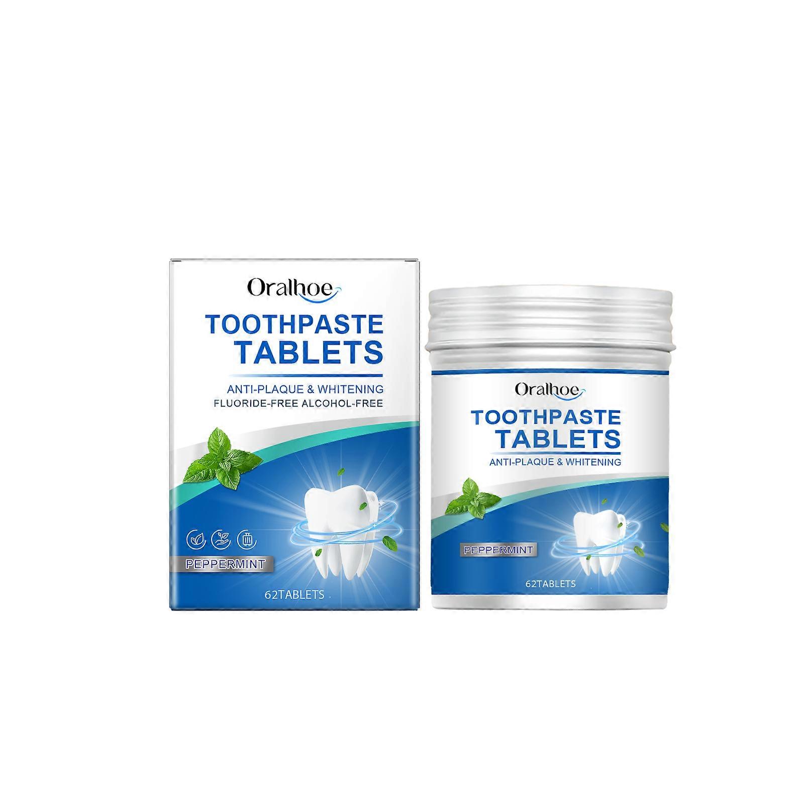 Mint Cleansing Toothpaste Tablets Contain Mint Leaf Extract