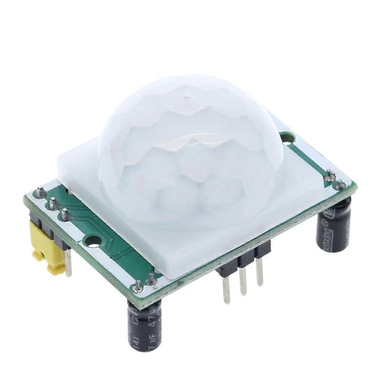 HCSR501 PIR Motion Sensor Module for Arduino, Adjustable Infrared Human Detection, Easy Install