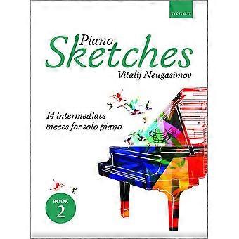 Croquis de piano livre 02:14 pièces intermédiaires pour piano solo