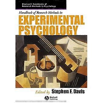 Tutkimusmenetelmien kokeellisen psykologian (tutkimusmenetelmien psykologian käsikirjat Blackwell) käsikirja