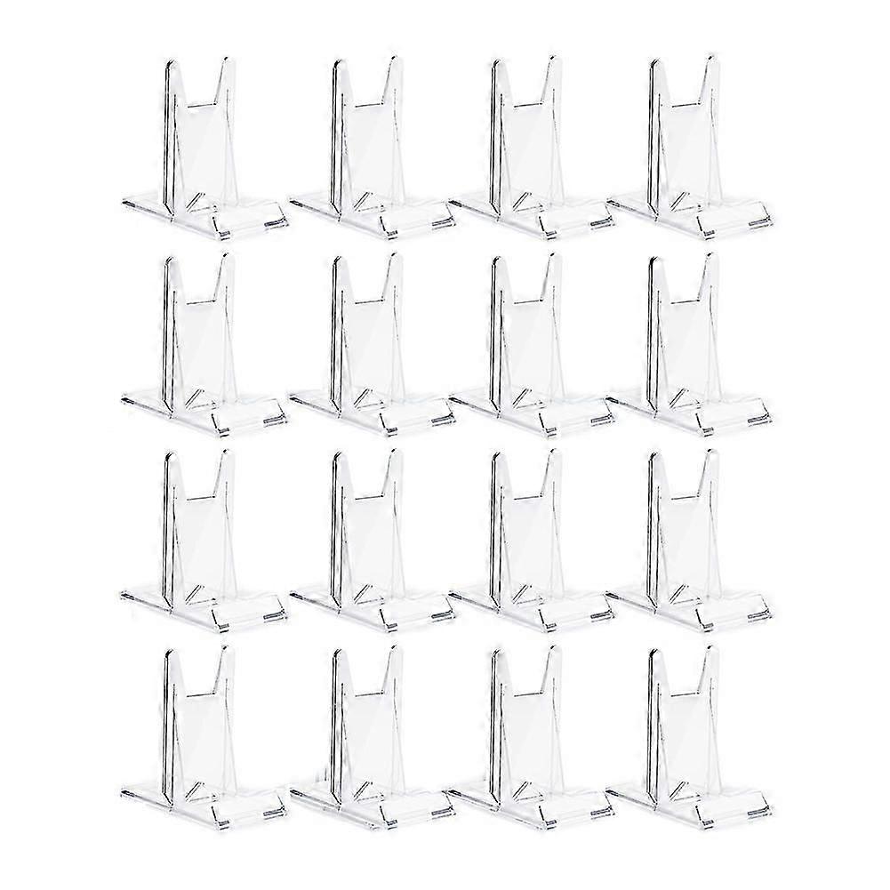 16Pcs Crystal Book Stand Adjustable Display Easel Holder