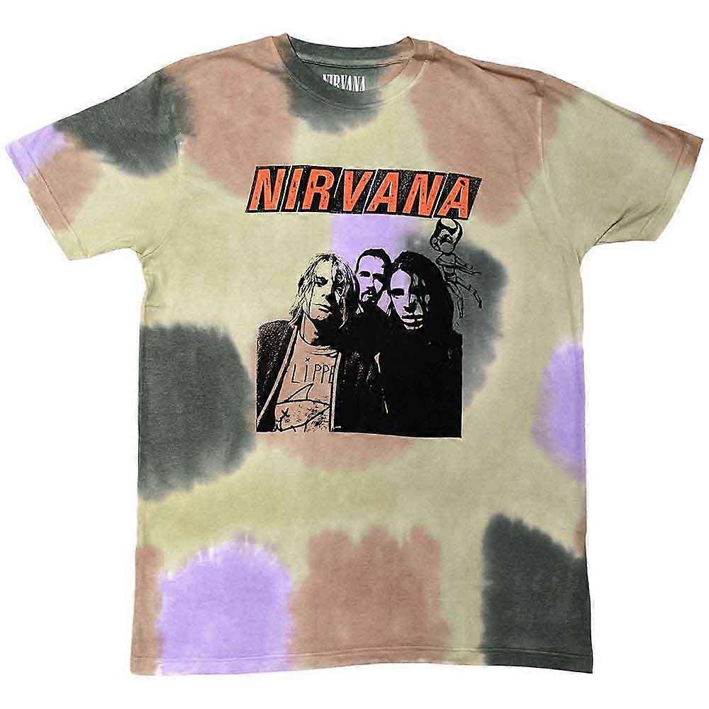 Nirvana Flipper Dip Dye T Shirt