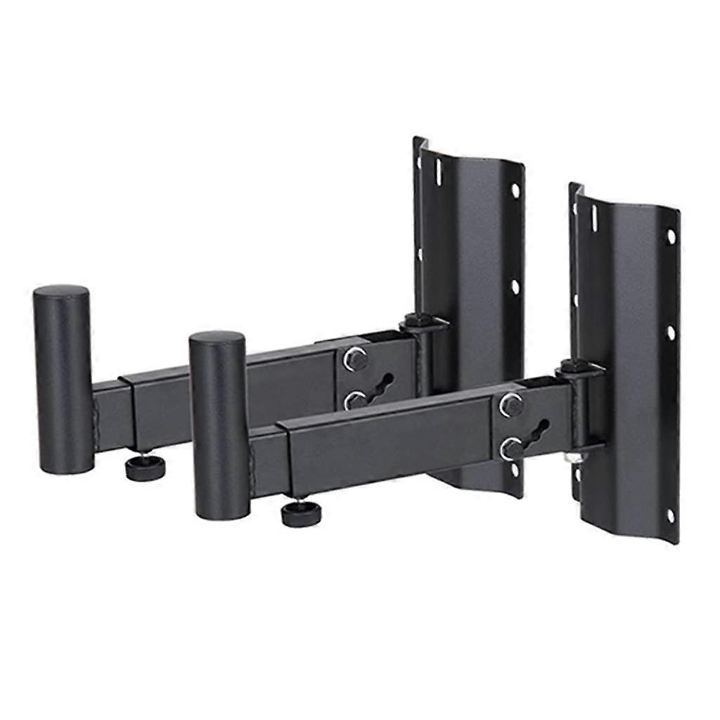 Wall Mount Speaker Brackets 35kg Load Capacity Adjustable Width for Large Surround Speakers Pair