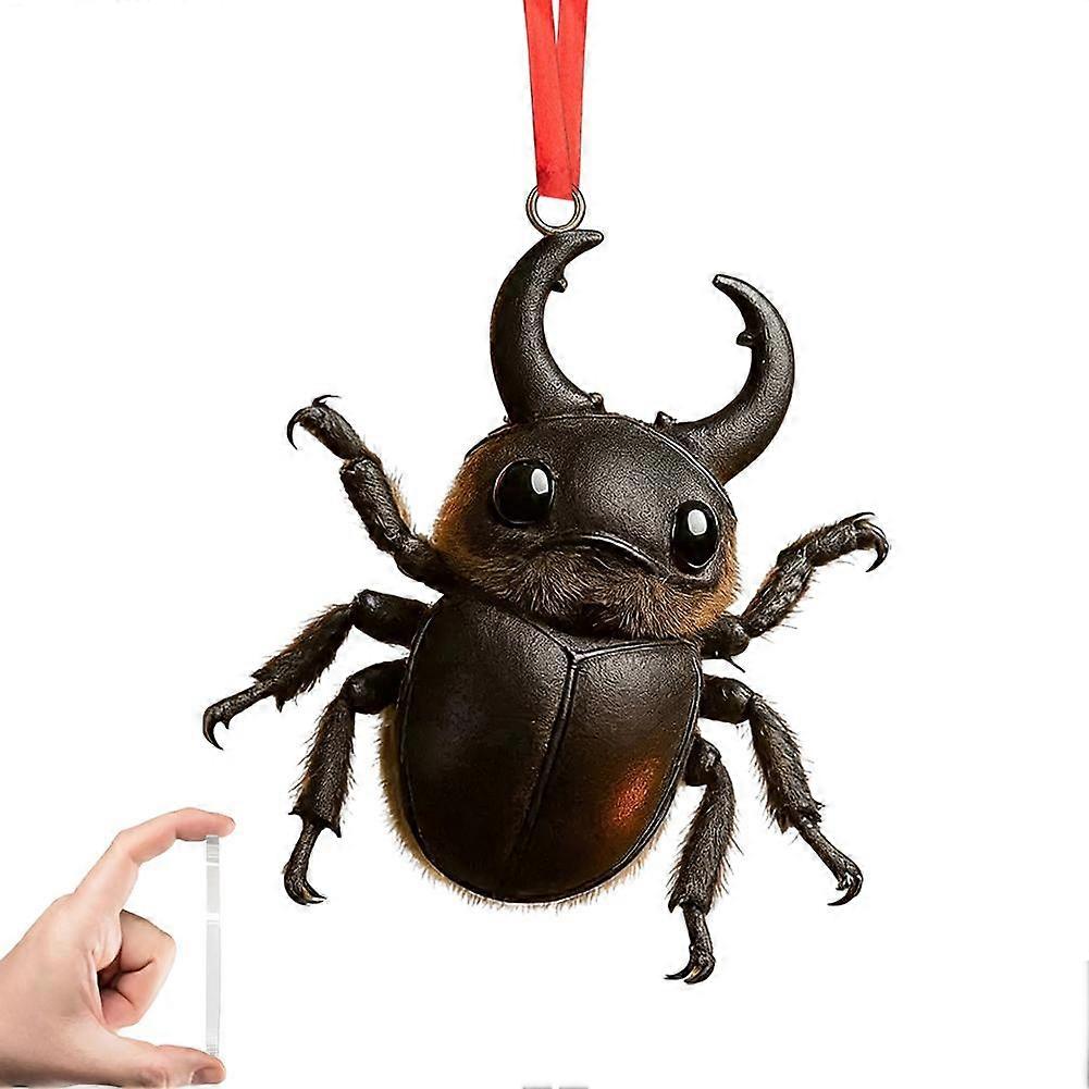 Mini Bug Friends Holiday,Tiny Bug Buddies Ornament,Funny Decor Insect Tree
