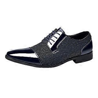 Klassische Herren-Slipper aus Leder im Vintage-Stil, geeignet für Beruf und Freizeit, Gummisohle, Blockabsatz