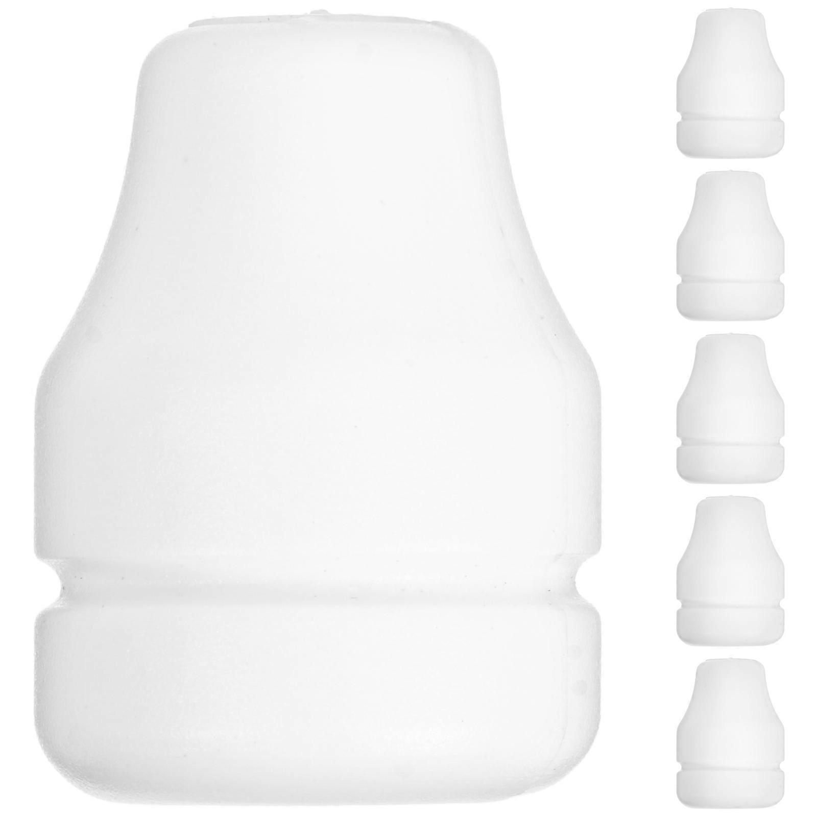 White Cord Pull Knobs Plastic Blind Cord Pull Accessories for 12Pcs