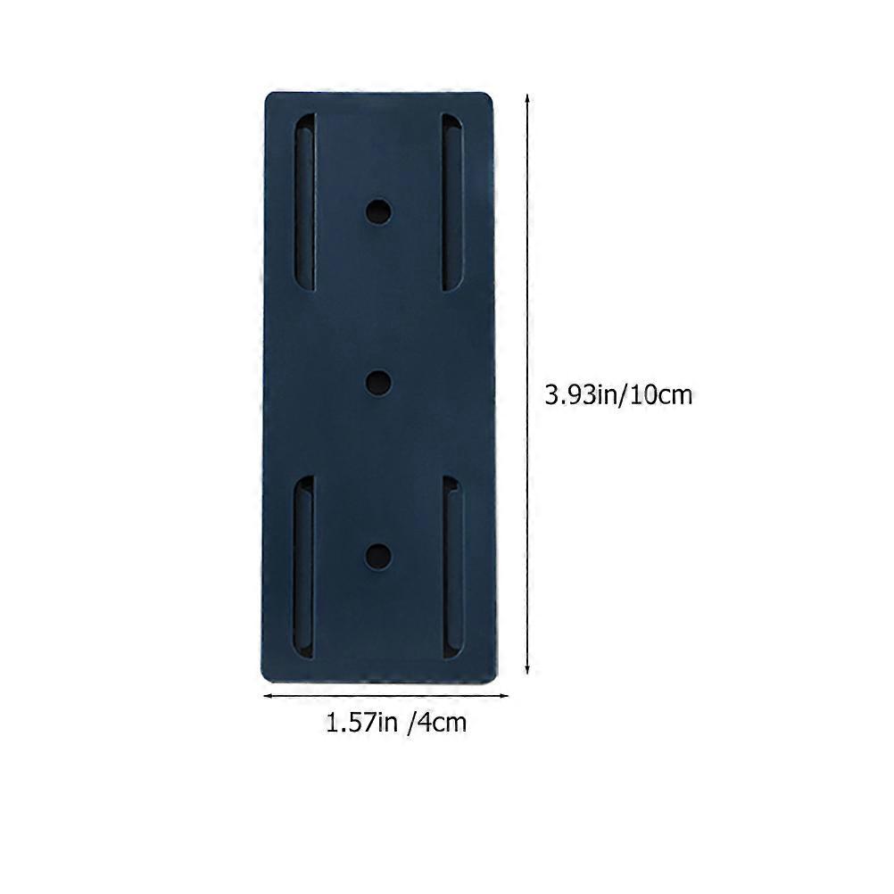 4Pcs Self Adhesive Socket Holder Hanging Power Strip Rack Wall Mounted Socket Rack